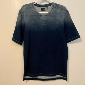 AG Adriano Goldschmied Short Sleeve Sweatshirt Blue